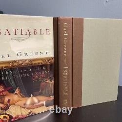 Insatiable Tales From a Life of Delicious Excess by Greene, Gael Signed HCDJ