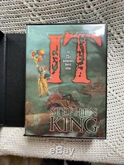 It 25th Anniversary Special Limited Edition SIGNED Stephen King Deluxe Traycased