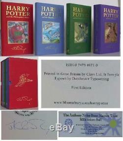 JK Rowling / Harry Potter Deluxe Set Signed #0105986