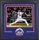 Jacob Degrom New York Mets Deluxe Framed Signed 16x20 Throwing Photograph
