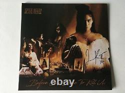 Jessie Reyez Before Love Came to Kill Us Deluxe White Vinyl + Signed Cover