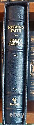 Jimmy Carter Keeping Faith Deluxe Signed Numbered Full Leather Edition