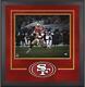 Jimmy Garoppolo San Francisco 49ers Deluxe Framed Signed 16 X 20 Rollout Photo