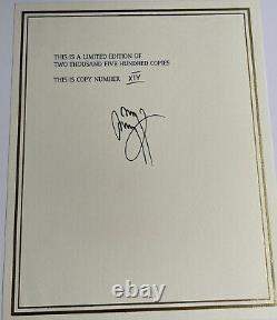 Jimmy Page Signed Zoso Publisher's Deluxe Ed Xiv/xx Book 2010 Genesis Loa Rare