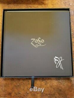 Jimmy Page Sound Tracks SIGNED deluxe box 4 Vinyl +4 CD Led Zeppelin 68/109