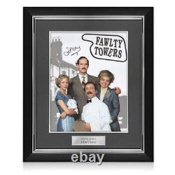 John Cleese Signed Fawlty Towers Poster. Deluxe Frame