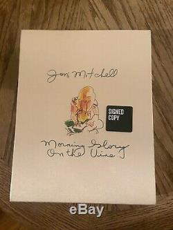 Joni Mitchell Morning Glory on the Vine Deluxe Signed Autographed Book SOLD OUT
