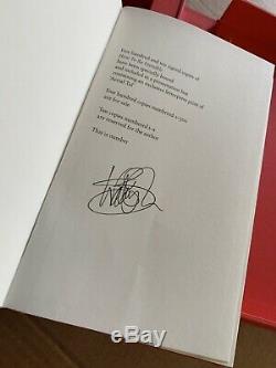 KATE BUSH How To Be Invisible SIGNED by Kate Bush Special Deluxe Edition Book