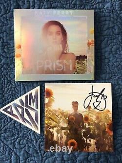 Katy Perry PRISM Deluxe Edition with Signed/Autographed Booklet