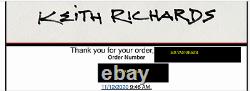 Keith Richards Signed Live At The Hollywood Palladium Super Deluxe Boxset Lp CD
