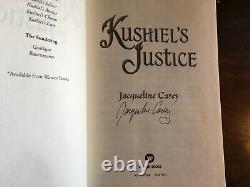 Kushiel's LegacySCION, JUSTICE, & MERCY, Jacqueline Carey, SIGNED, 1st/1st HCDJ