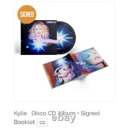 Kylie Minogue Disco Deluxe Marbled Limited Double Vinyl Lp Signed Autographed CD
