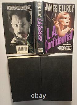 L. A. Confidential James Ellroy SIGNED 1st Edition 1st Printing DJ Like New