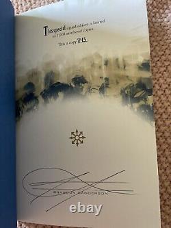 LEGION by Brandon Sanderson Deluxe Edition Leather 1st? SIGNED & NUMBERED