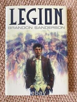 LEGION by Brandon Sanderson Deluxe Edition Leather 1st? SIGNED & NUMBERED