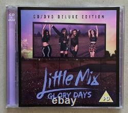 LITTLE MIX GLORY DAYS DELUXE CD/DVD with SIGNED INSERT BN&M! THE X FACTOR