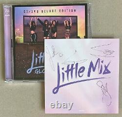 LITTLE MIX GLORY DAYS DELUXE CD/DVD with SIGNED INSERT BN&M! THE X FACTOR