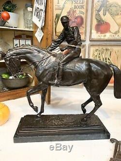 Le Grand Jockey after Isidor Bonheur, Estimate @ Bonhams for $8k-$12k, Bronze
