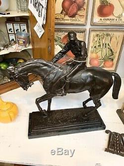 Le Grand Jockey after Isidor Bonheur, Estimate @ Bonhams for $8k-$12k, Bronze