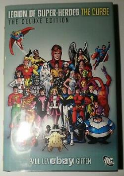 Legion of Super-Heroes The Curse Deluxe Ed HC Keith Giffen Signed 2011 1st Print