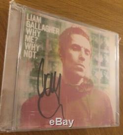 Liam Gallagher Why Me, Why Not (Signed & Sealed Deluxe Cd!)