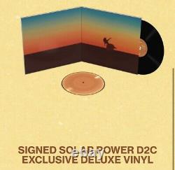 Lorde SIGNED Solar Power Exclusive Deluxe LP Vinyl Autograph Sold Out Brand New