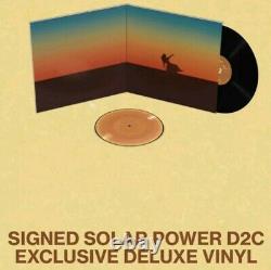 Lorde Solar Power SIGNED Gatefold Deluxe Vinyl LP AUTOGRAPHED plus 7 pic disc