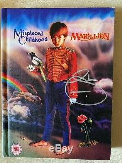 MARILLION Misplaced Childhood 4CD/1 blu-ray, SIGNED BY FISH Super Deluxe RARE