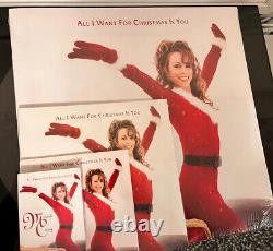 Mariah Carey Christmas lot SNOWFLAKE Vinyl, signed cd, autograph, Japan deluxe