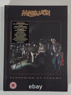Marillion Clutching At Straws 2018 Deluxe Box Signed Auto Litho 4CD Blu-ray New