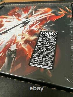 Metallica S&m2 Super Deluxe Box Set With Autographed Sheet Music