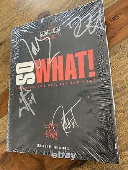 Metallica SO WHAT Book Deluxe Signed By Heltfield Ulrich Hammett Trujillo