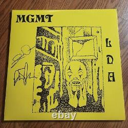 Mgmt Little Dark Age Vinyl 2 Lp Signed Autographed Never Played Mint Super Clean