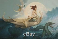 Michael Parkes JOURNEY HOME Deluxe Canvas Giclee #3 Edition of 8