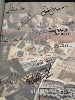 Moments Memories Miracles KC Royals autographed by George Brett +10 Others Rare