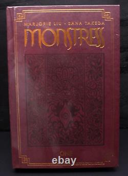 Monstress Deluxe Hc Signed By Marjorie Liu & Sana Takeda Limited To 500 Image