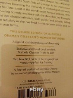 NEW Becoming Deluxe Signed Edition by Michelle Obama 2019 / Hardcover Sealed