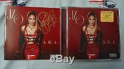 New Jennifer Lopez A. K. A. AKA Signed CD Autograph Deluxe Edition Limited Rare