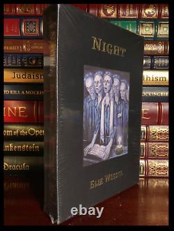 Night SIGNED by ELIE WIESEL New Easton Press Leather Bound Deluxe Limit 1/850