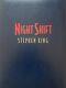 Night Shift Deluxe Artist Edition By Stephen King- Signed Numbered Limited