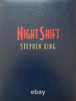 Night Shift Deluxe Artist Edition by Stephen King- signed Numbered Limited