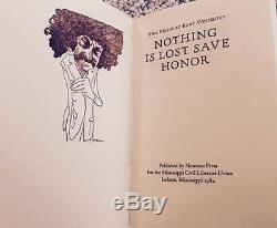 Nothing Is Lost Save Honor-kurt Vonnegut Jr-signed By Vonnegut-2/40- Deluxe
