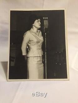 Original Patsy Cline Grand Opry Nashville Photo Signed Always Patsy Cline