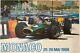 Original Vintage Poster Monaco Grand Prix'68 Auto Racing Rare First Printing Ol