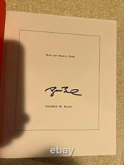 Out of Many, One (Deluxe Signed Edition) NEW SEALED Bush Signature on Page