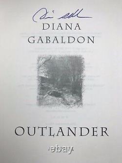 Outlander Anniversary Set ALL 3 SIGNED by DIANA GABALDON New Deluxe Hardbacks
