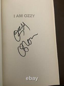 Ozzy Osbourne I am Ozzy HC Book 1st Edition Signed Black Sabbath NEW