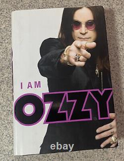 Ozzy Osbourne SIGNED By I am Ozzy HC Book 1st Ed AUTOGRAPHED Copyright © 2009