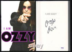 Ozzy Osbourne SIGNED I am Ozzy HC Book 1st Ed PSA/DNA AUTOGRAPHED Black Sabbath