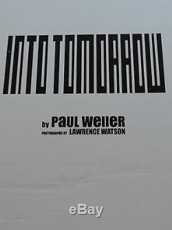 PAUL WELLER Into Tomorrow SIGNED Deluxe Edition of 350 Genesis Publications Book